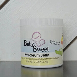 Baby Sweet Petroleum Jelly‎ Skin Protectant 5 Oz For Newborns  14CT